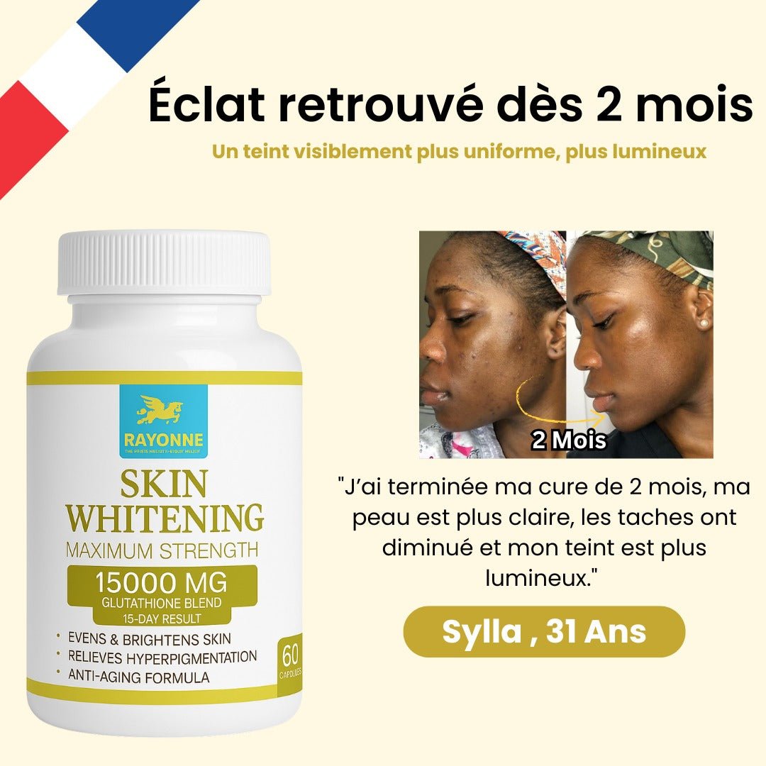 Éclat Glutathion : Dites adieu aux taches et révélez un teint lumineux